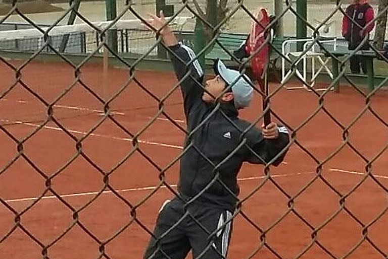 Murió Tiago alomar, una promesa del tenis argentino