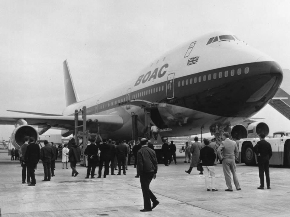 BOAC Boeing 747
