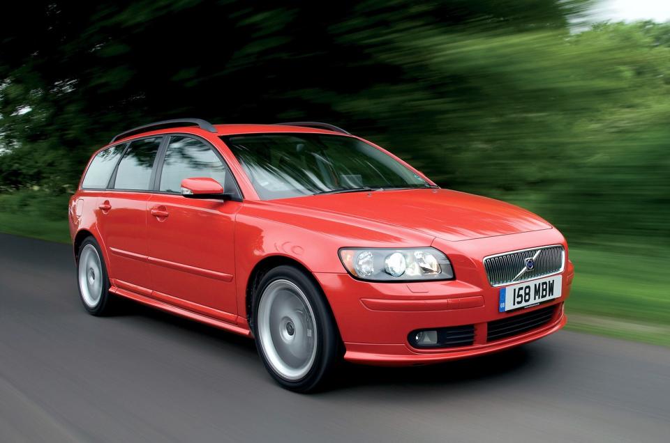 <p>The T5 badge carries a lot of weight in Volvo circles, usually attached to the heft of a V70 or 850 wagon. Put the <strong>five-cylinder</strong> engine of those big hitters into the more compact V50 estate and it should have been a roaraway success. However, where the second-generation Ford Focus ST with the same motor sold in spades, the V50 was a much more <strong>considered</strong> choice.</p><p>In standard form, the T5 was front-wheel drive and it had a fight on its hands to deal with <strong>220bhp</strong> and 236lb.ft going through just the front axle. Still, 0-62mph in <strong>6.6 seconds</strong> was decent for an estate. There was also the option of four-wheel drive, which tamed the wheelspin, but also further hampered the already <strong>dismal</strong> fuel economy and emissions. It was these factors that held back the V50 from mainstream success.</p>