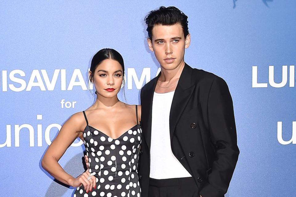 Vanessa Hudgens and Austin Butler | Jacopo Raule/Getty Images