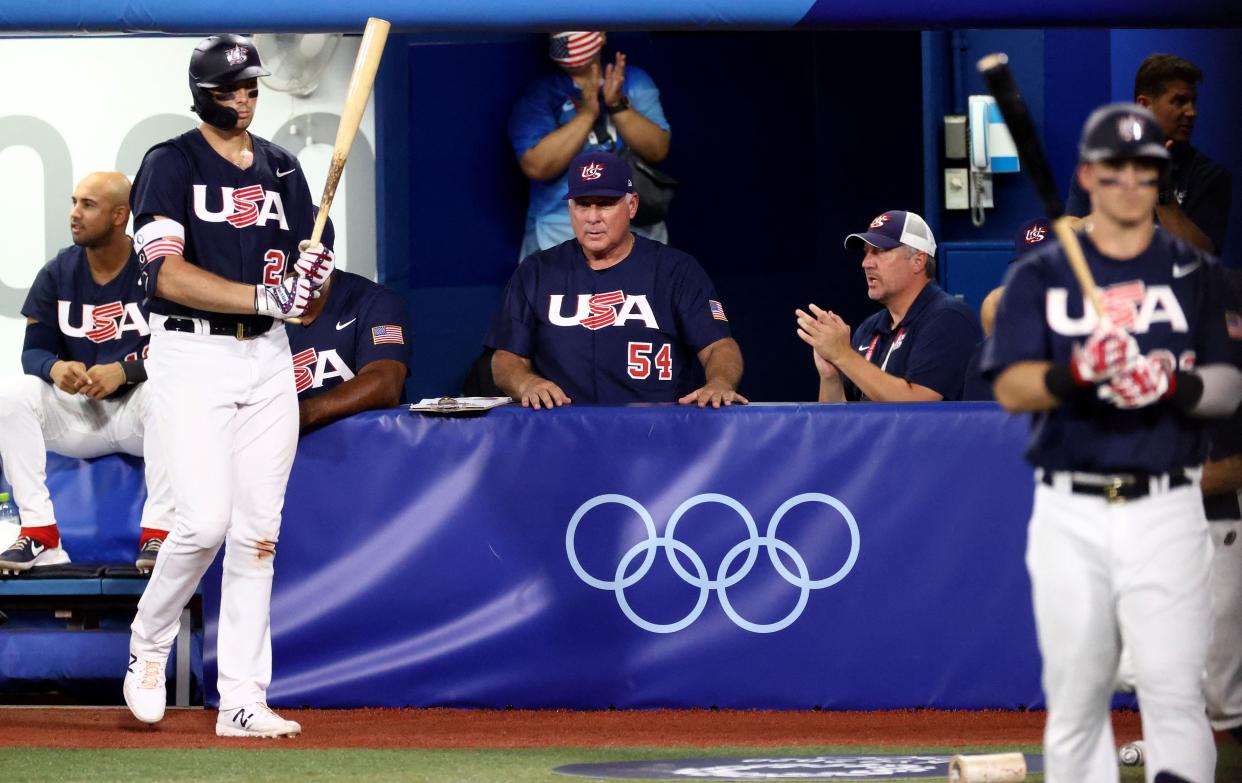 Team USA might include MLB All-Stars in 2028. (Photo by KAZUHIRO FUJIHARA/AFP via Getty Images)