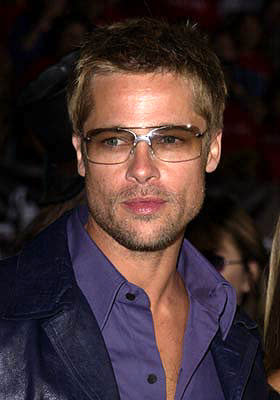 Brad Pitt at the Westwood premiere of Warner Brothers' Rock Star