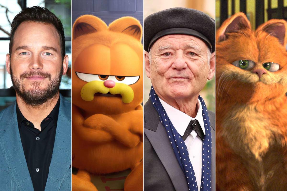 Chris Pratt says that as the voice of Garfield he tried to “just be himself” and not imitate Bill Murray