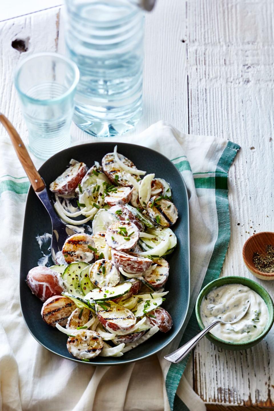 Grilled Potato Salad