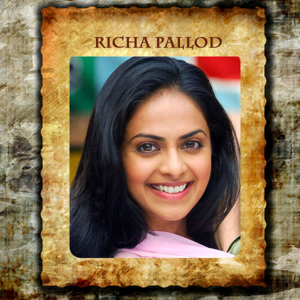 Richa Pallod: Richa made her entry into films with a minute role as a child artiste in 'Lamhe' and 'Pardes'. Before she was even an adult, she appeared in a number of commercials and is best remembered for Falguni Pathak's videos. After box-office successes in Tamil and Telugu films, she starred opposite Fardeen Khan in 'Kuch Tum Kaho Kuch Hum Kahein' which bombed due to the lack of promotions. Her subsequent films are nothing to write about and after that, her career stalled without much progress. In 2009, she starred in a Malayalam film 'Daddy Cool' which won her critical acclaim. She was last seen in 'Tell Me O Khuda'.