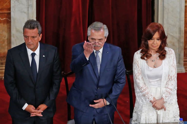 Apertura del 140 período de sesiones legislativas; Política; CABA; Congreso; Alberto Fernández; Cristina Kirchner