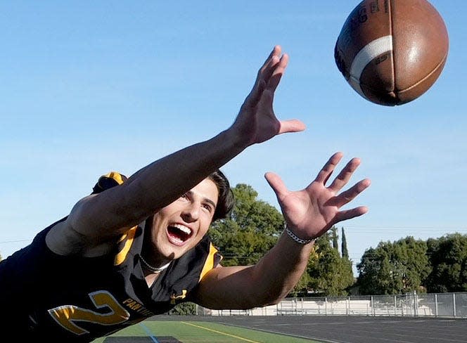 Newbury Park High junior Shane Rosenthal put up eye-popping, record-breaking numbers at receiver and safety while helping the Panthers reach the CIF-SS Division 5 championship game.