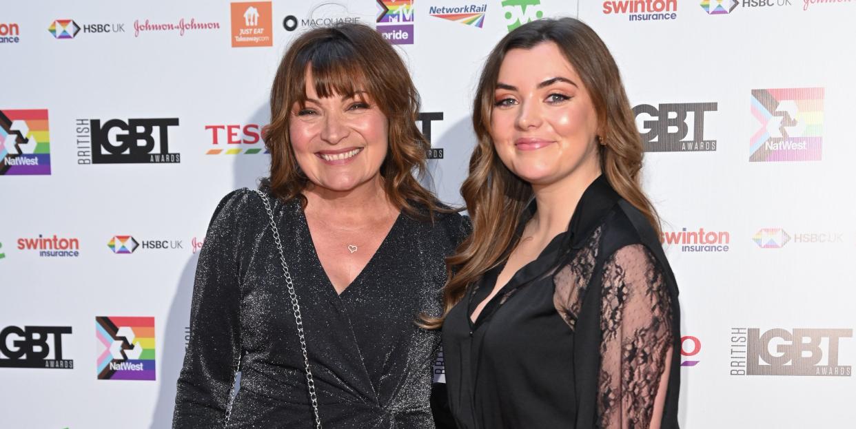 lorraine kelly and daughter rosie smith