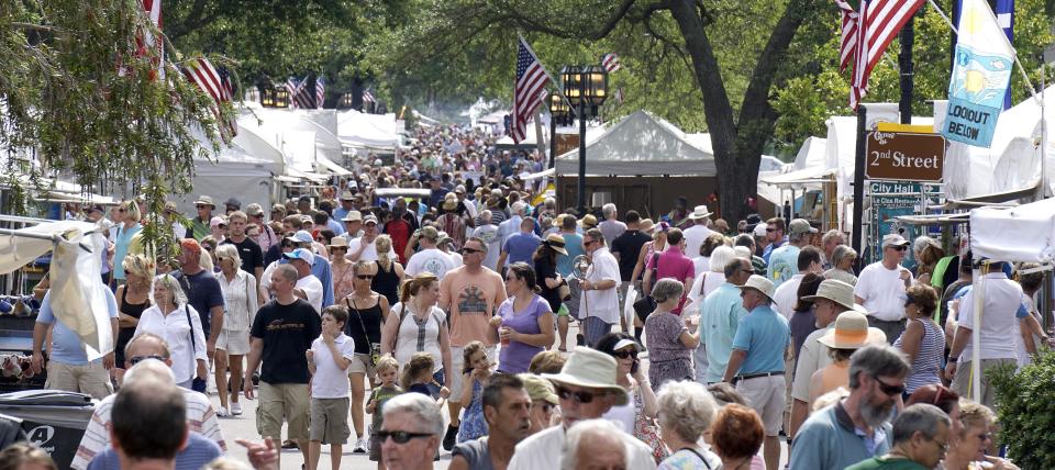 The first weekend in May means just one thing in Fernandina Beach — Shrimp Festival!