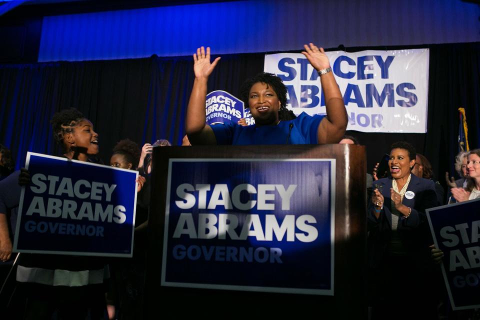 History made as Democrats choose first black woman and first openly lesbian governor candidates