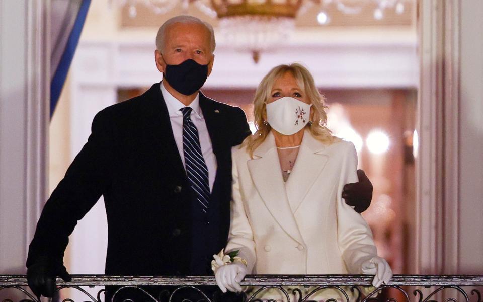 U.S. President Joe Biden and first lady Jill Biden - Reuters