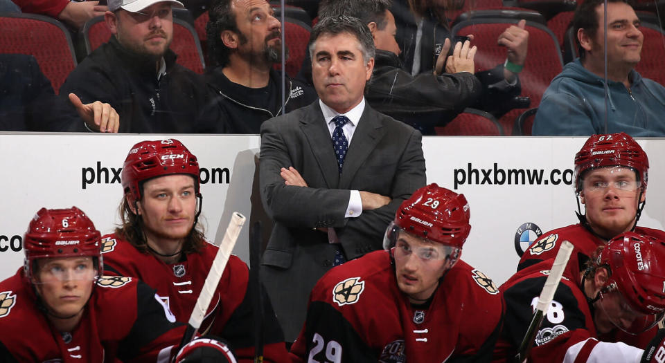 Dave Tippett is stepping into a new frontier. (Getty)