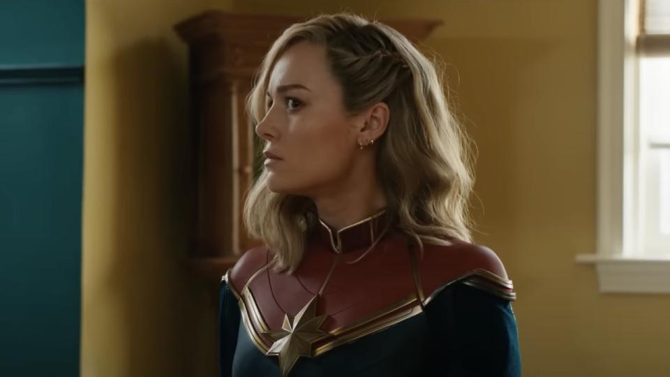 Brie Larson as Carol Danvers in The Marvels