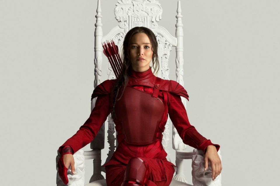 <p>In "Die Tribute von Panem" (2012 bis 2015) spielte Jennifer Lawrence die junge Katniss Everdeen, die vom mutigen Teenager zur Anführerin der Rebellion gegen Diktator Snow reift. Die Rolle machte Lawrence zur Topverdienerin in Hollywood. (Bild: Studiocanal GmbH)</p> 