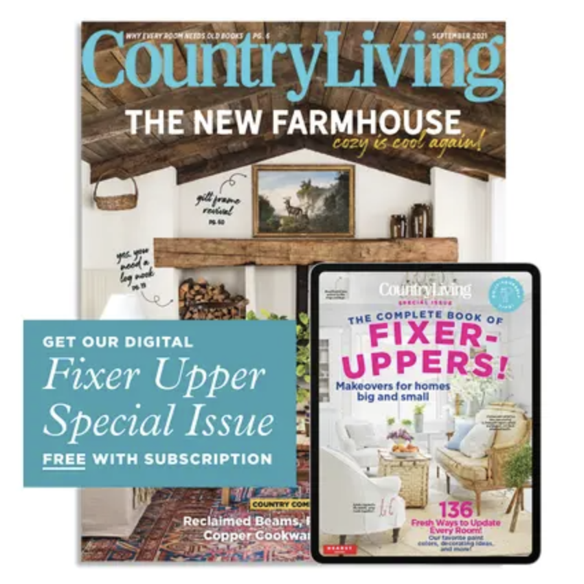 <p>countryliving.com</p><p><strong>$12.00</strong></p><p><a href="https://shop.countryliving.com/country-living-magazine.html?source=clg_edit_giftguide" rel="nofollow noopener" target="_blank" data-ylk="slk:Shop Now" class="link ">Shop Now</a></p><p>Give her a gift that lasts all year long with a subscription to Country Living. Every issue will leave her with interior, style, and recipe inspiration. Plus, she'll get immediate access to the current issue!</p>