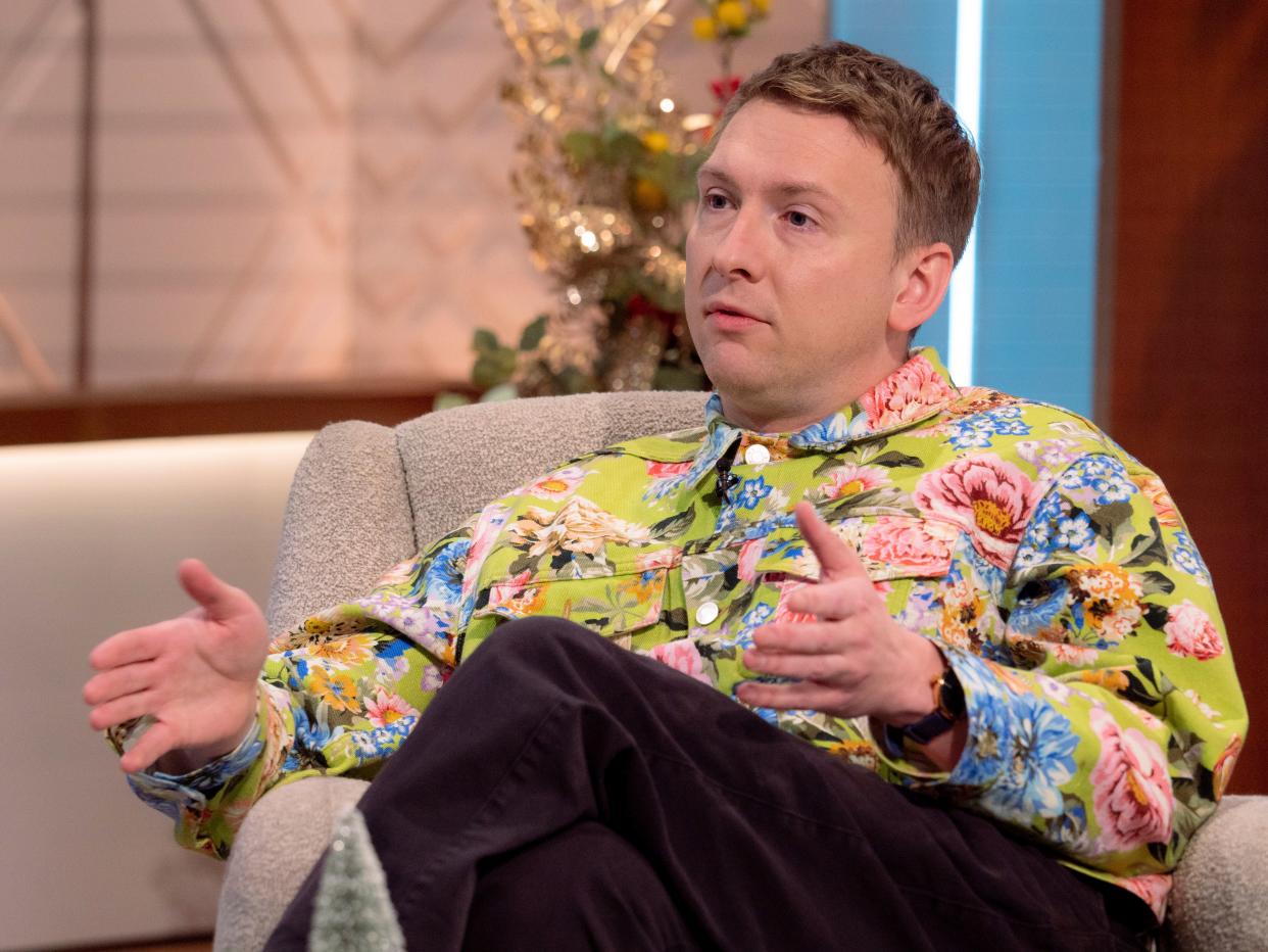 Joe Lycett talked about his disappointment in David Beckham. (Shutterstock/ITV)