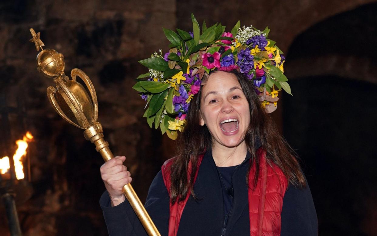 Giovanna Fletcher was crowned Queen of the Castle - ITV