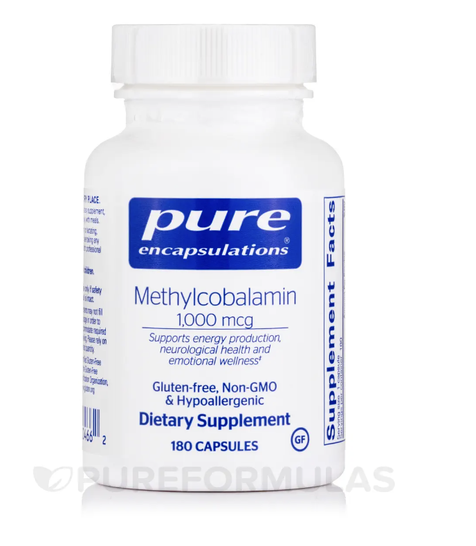 <p><a href="https://www.pureformulas.com/methylcobalamin-180-vegetable-capsules-by-pure-encapsulations.html" rel="nofollow noopener" target="_blank" data-ylk="slk:Shop Now;elm:context_link;itc:0;sec:content-canvas" class="link ">Shop Now</a></p><p>Pure Encapsulations Methylcobalamin 1000 mcg</p><p>Pure Formulas</p><p>$44.40</p><span class="copyright">Pure Encapsulations</span>