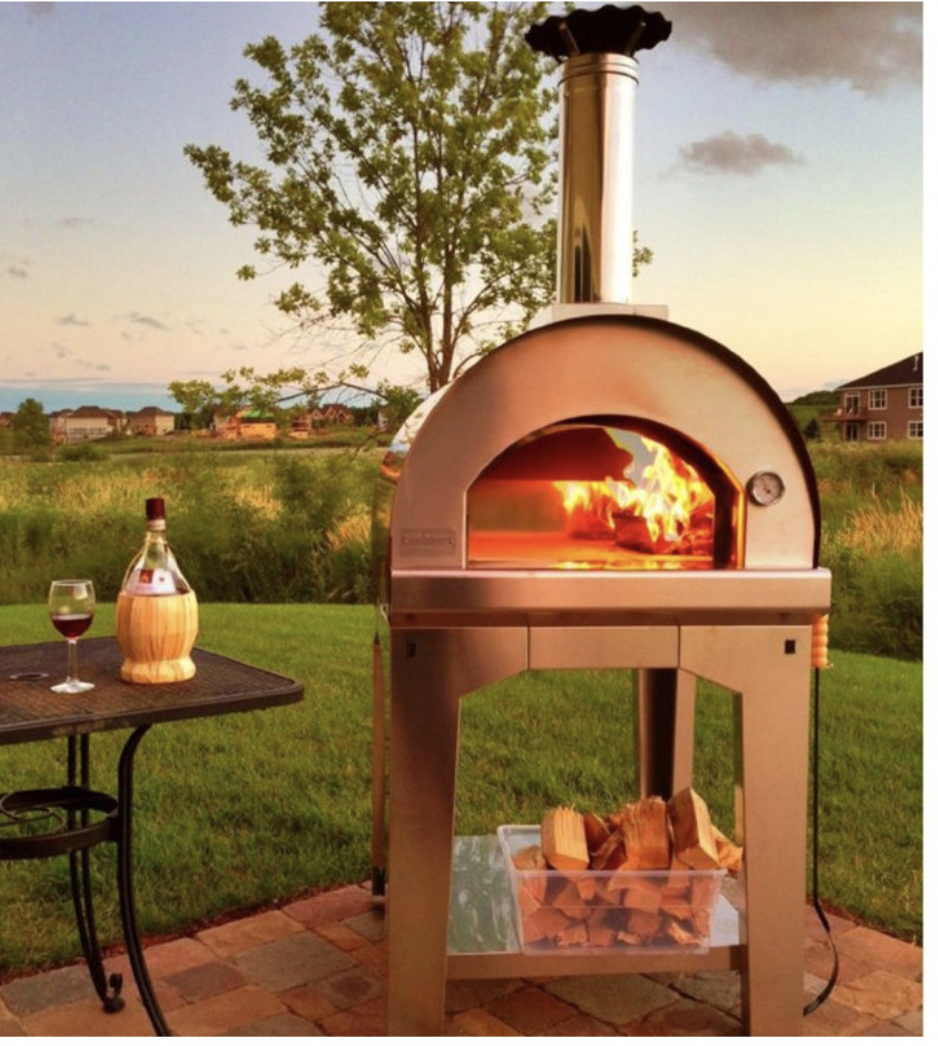 Fontana Margherita Wood Fire Pizza Oven & Stand, $3499