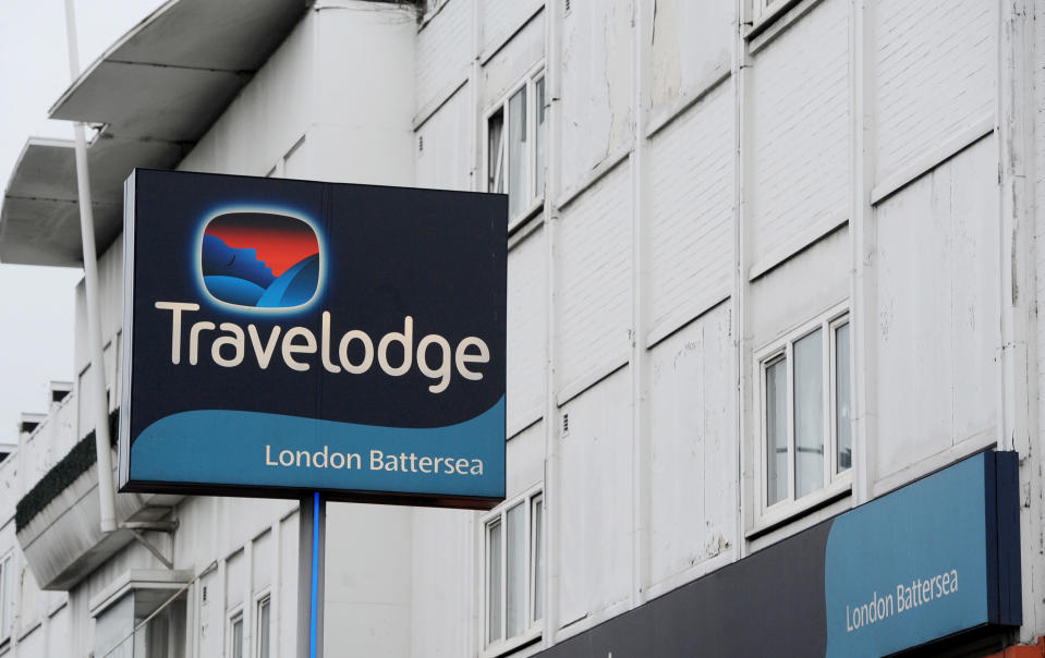 General view of a Travelodge hotel in Battersea, London, as the budget hotel chain is to create 420 new jobs by opening 14 hotels across the UK and Spain this year.