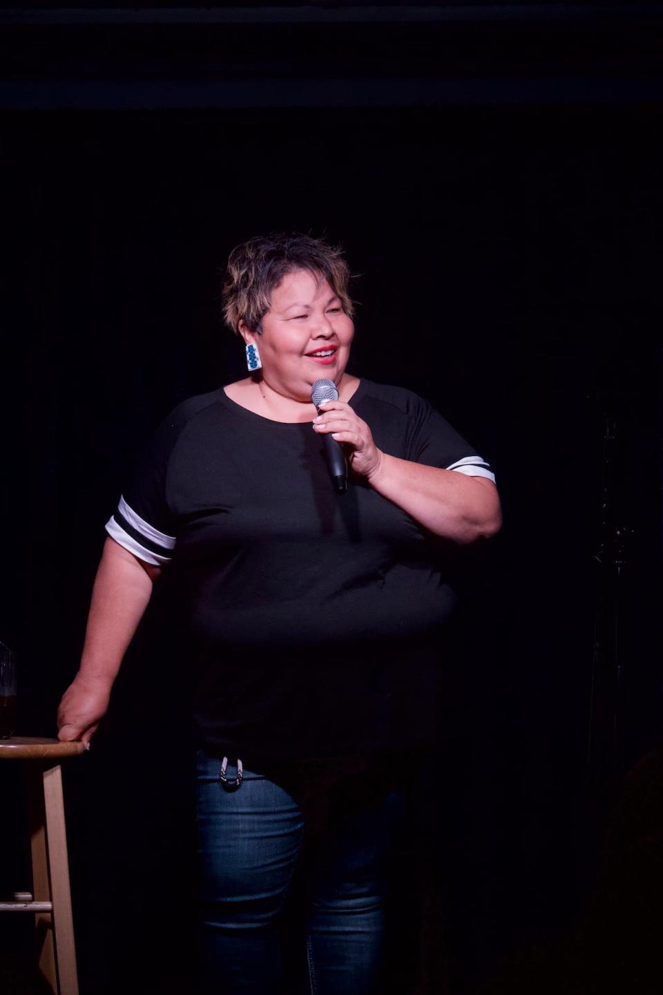 Annie Brass is the host of the Hillbilly Boogie Music Festival and was named on CBC’s Top 100 Comics to watch in 2019.