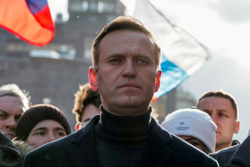 FILE PHOTO: Russian opposition politician Alexei Navalny is pictured in 2020 in Moscow