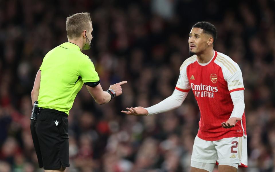 Rock-solid William Saliba and Gabriel crumble at worst possible time for Arsenal