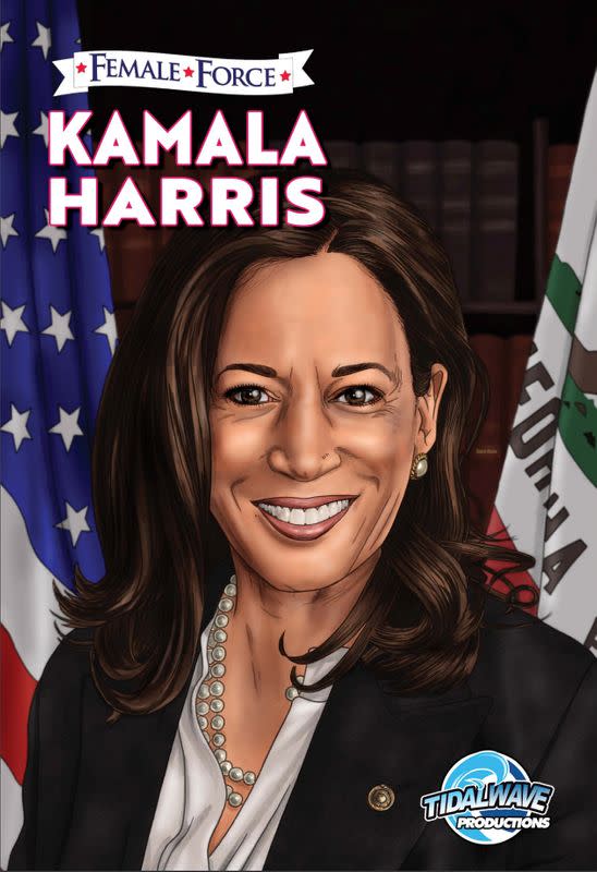 A new comic book details the life of U.S. VP nominee Kamala Harris