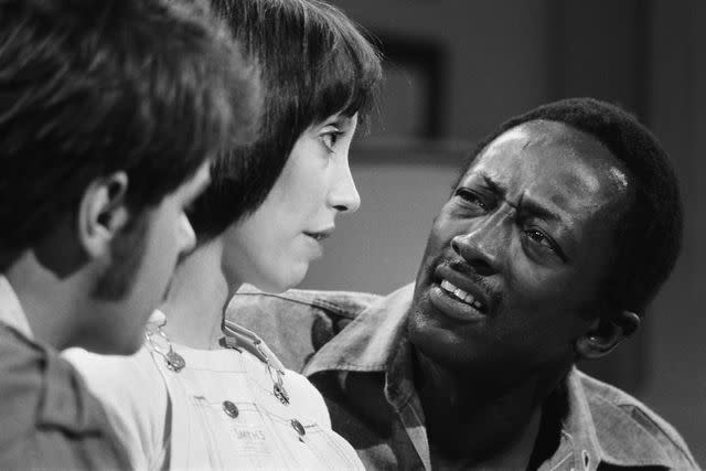 Garrett Morris on 'Saturday Night Live' beside Shelley Duvall