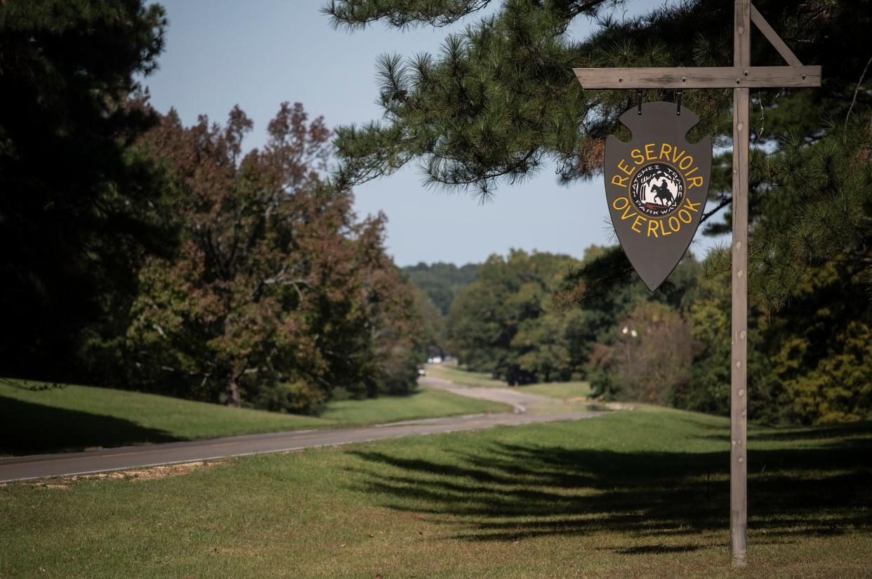 After exploring the trails and bike paths along the Natchez Trace, a tourist can stop and gaze at the 33,000-acre lake that is located between Madison and Rankin Counties, and admire the historic forest trail that extends 440 miles from Nashville to Natchez. 