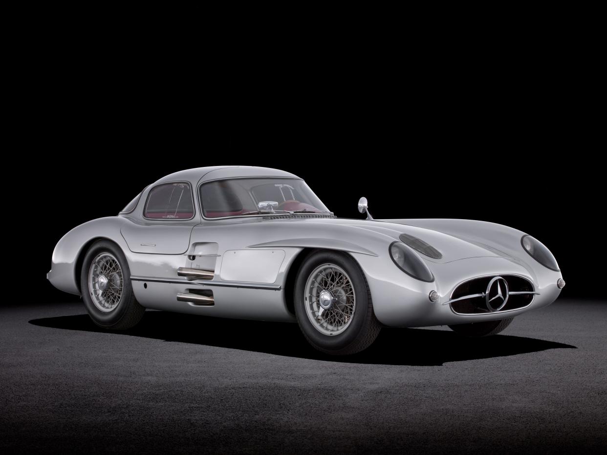 1955 Mercedes-Benz 300 SLR Coupe.