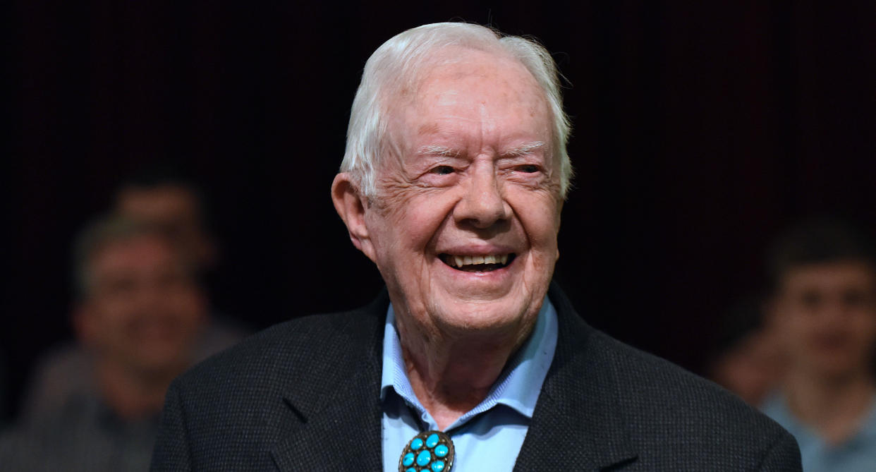 Former President Jimmy Carter (Photo by Paul Hennessy/NurPhoto via Getty Images)