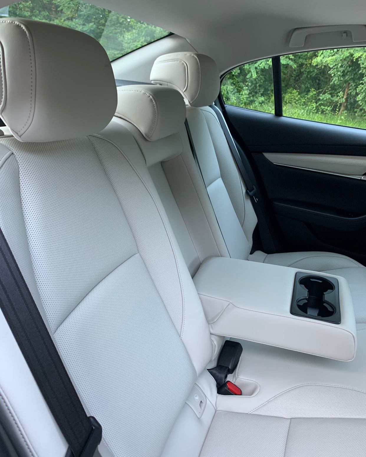 2021 Mazda3 rear seats