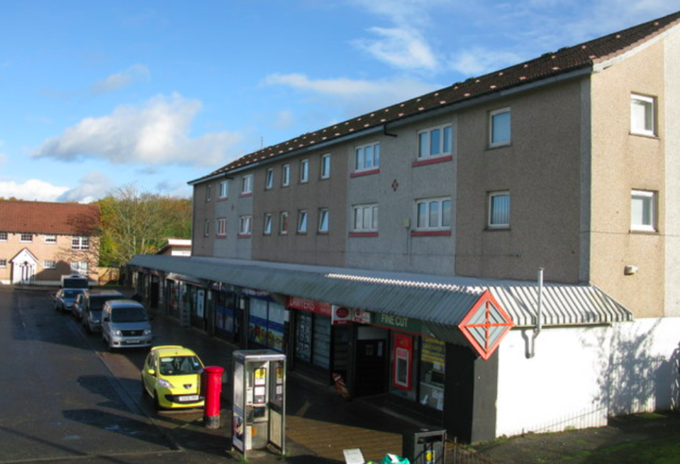 <em>The youngsters, aged between 12 and 14, were standing on a pavement in the Castlemilk area of Glasgow (Geograph/stock photo)</em>