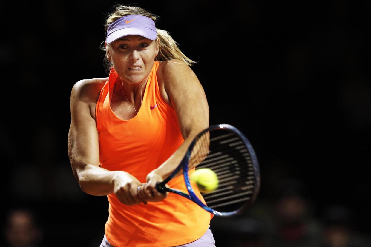 Back in action: Maria Sharapova: Bongarts/Getty Images