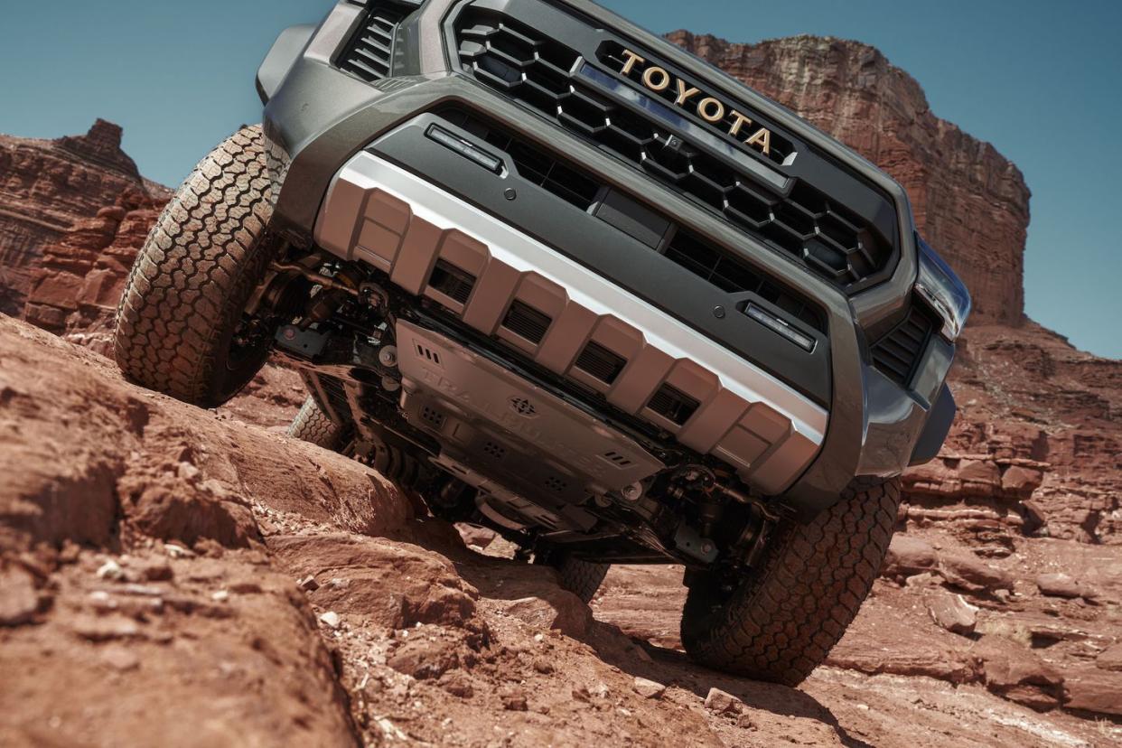 2024 toyota tacoma trailhunter press images