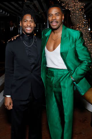 <p> Stefanie Keenan/WireImage</p> Jon Batiste and Colman Domingo