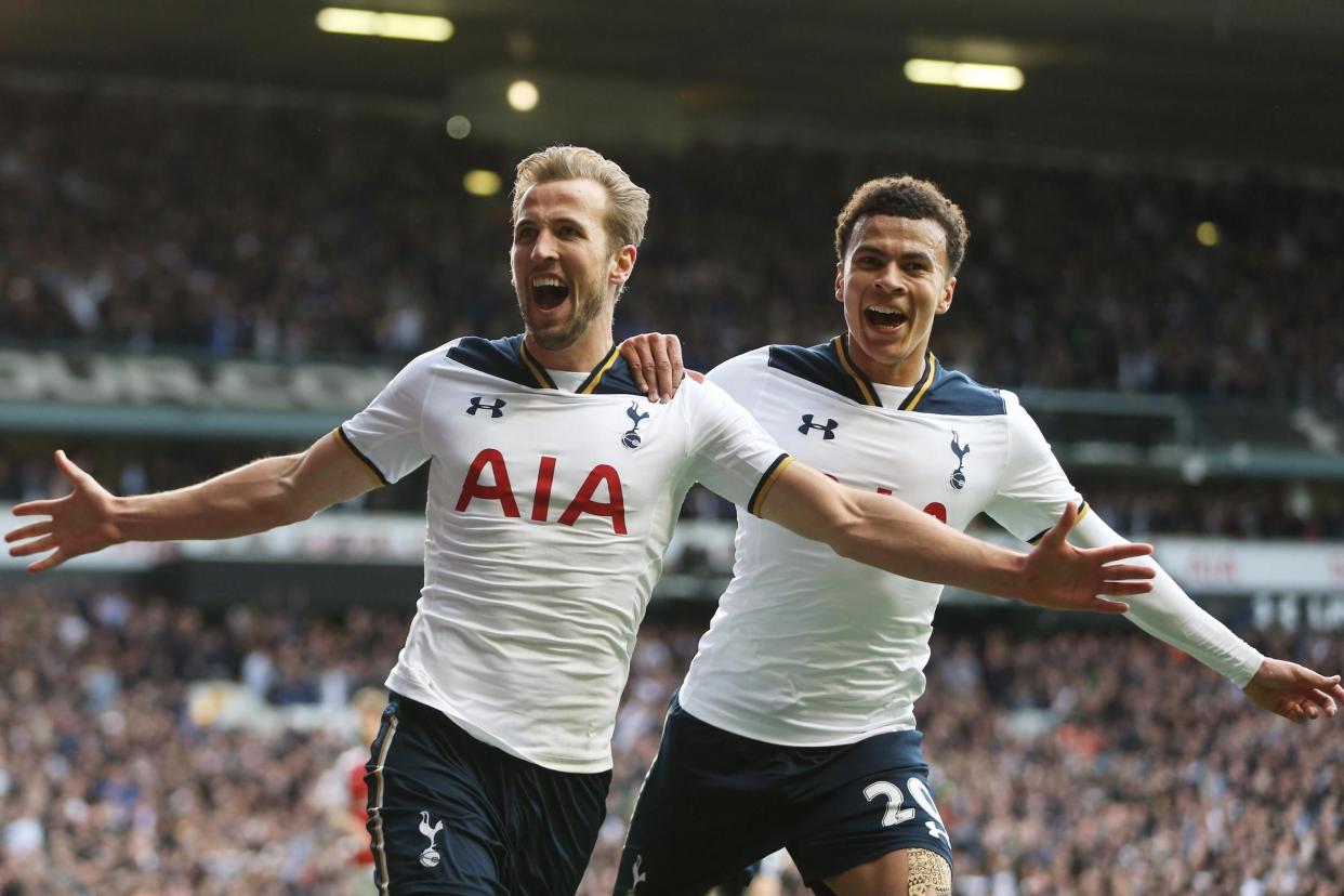 Meet and greet: Harry Kane and Dele Alli are in Hong Kong for the club's post-season friendly: Tottenham Hotspur FC via Getty Images