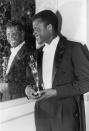 <p>A masterful dresser in all regards—his casual outfits are so damn cool it hurts—Poitier never failed to deliver sophistication on the red carpet.</p>