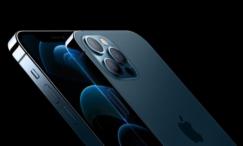 The iPhone 12 Pro has a triple camera system on the back similar to previous models.