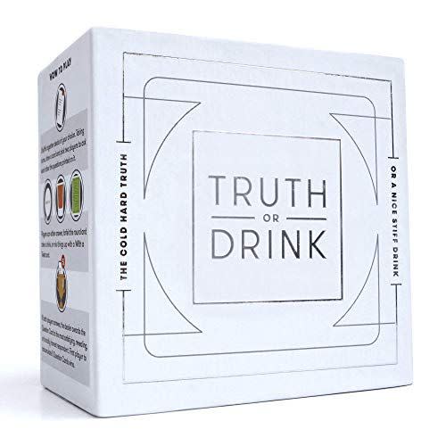 Truth or Drink - Fun Drinking Card Game for Adults, Great for Parties and Game Night