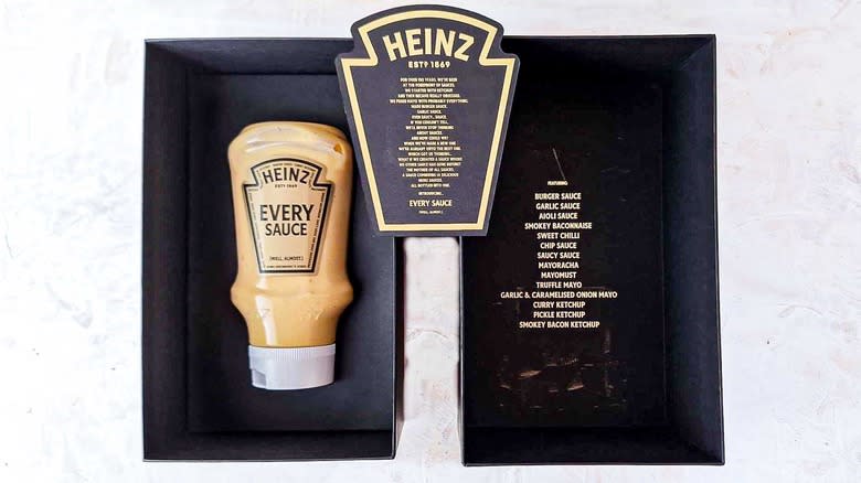 Heinz Every Sauce in box