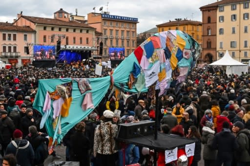 The "Sardines" movement was launched in November to fight anti-immigrant politician Matteo Salvini