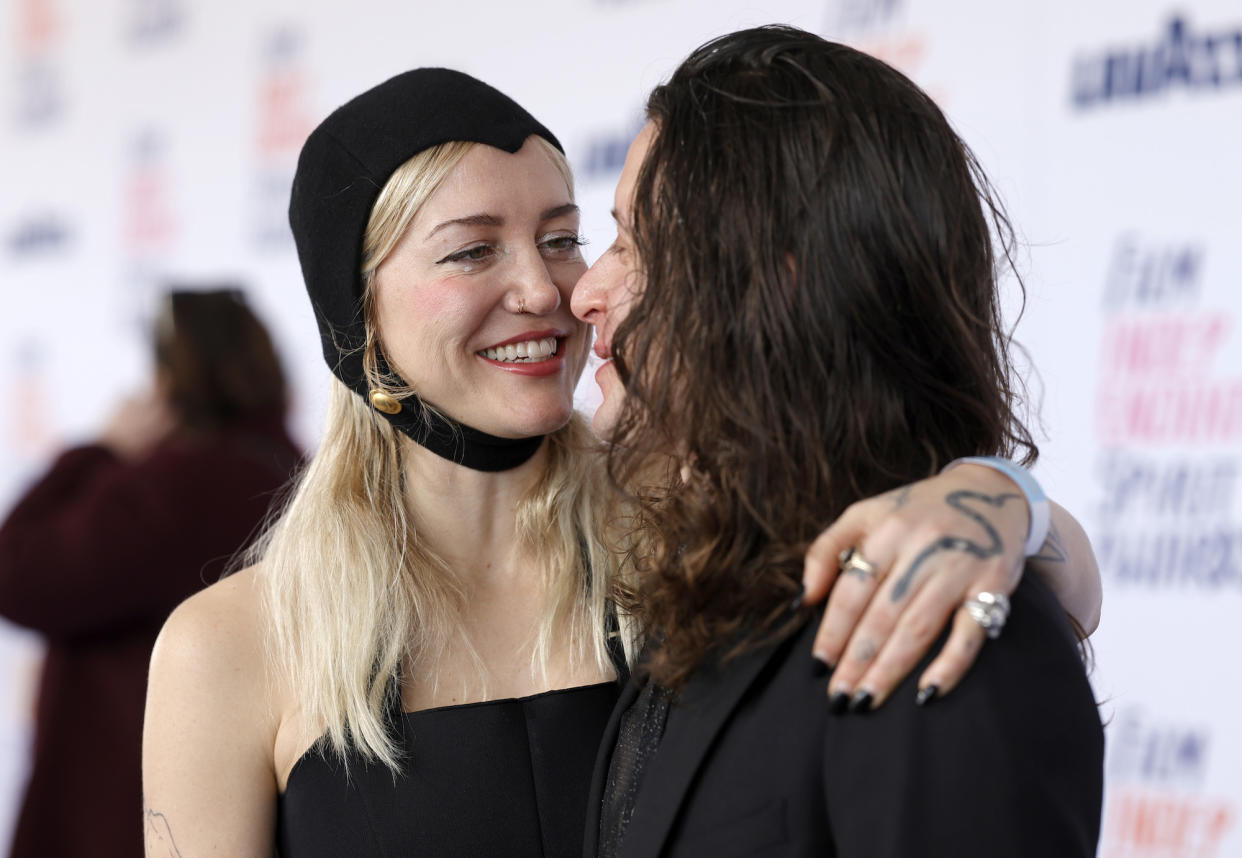 Rory Culkin and Katelin Arizmendi Pack on PDA at 2024 Indie Spirit Awards