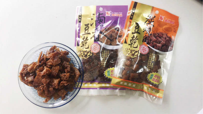 以製作銷售豆乾、肉乾起家的德昌食品，口味系列產品多達數十種。