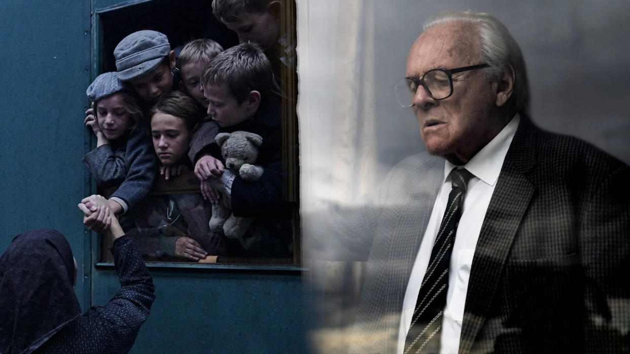 Dans « Une Vie », Anthony Hopkins joue Sir Nicholas Winton, cinquante ans après l’opération de sauvetage des enfants juifs qu’il a aidé à organiser.