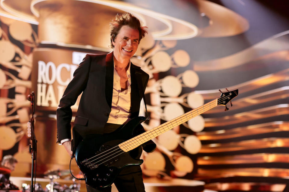 Performing during the 37th Annual Rock & Roll Hall of Fame Induction ceremony last November. (Credit: Theo Wargo/Getty Images for The Rock and Roll Hall of Fame)