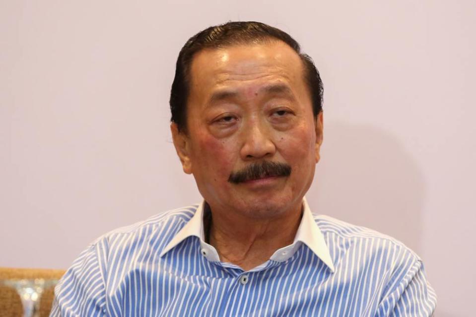 Tan Sri Vincent Tan claims that the Perak-based SEA Gamer Mall has no ties with Berjaya Corporation Berhad Group of Companies. ― Picture by Yusof Mat Isa