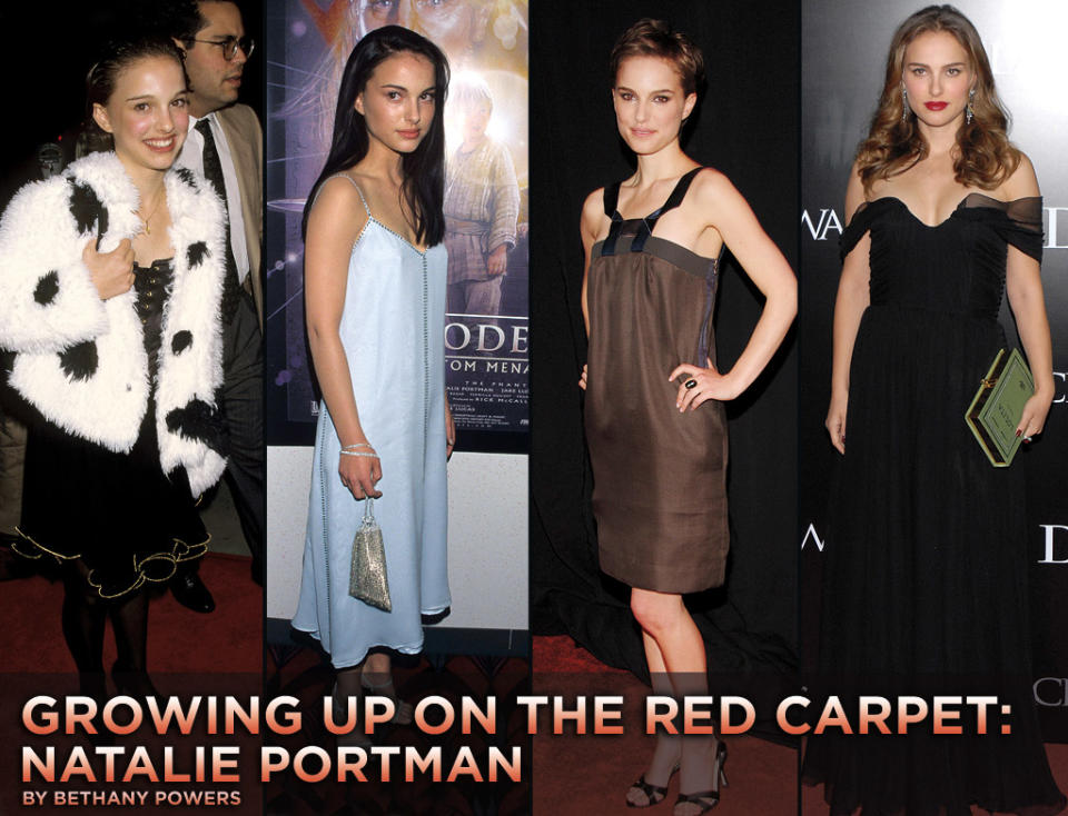 Growing up on the red carpet Natalie Portman titlecard 2010