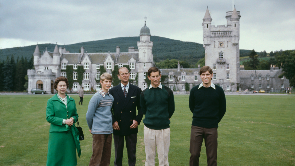 <p> In 1979, just two of the Queen's children were still teenagers - Prince Edward and Prince Andrew. The brothers were pictured at Balmoral Castle, the royals' Scottish residence, with the rest of their family in 1979. </p>